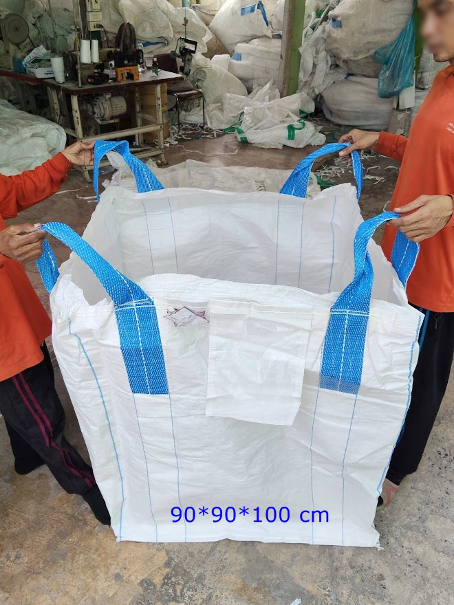 ถุงจัมโบ้มือสอง (เปิดปาก) ขนาด 90x90x100 ซม.